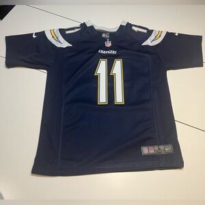 San Diego Chargers #11 WR Eddie Royal retired youth large Nike 14-16